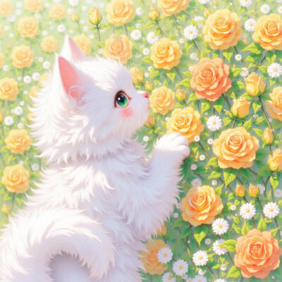 少女心猫咪头像