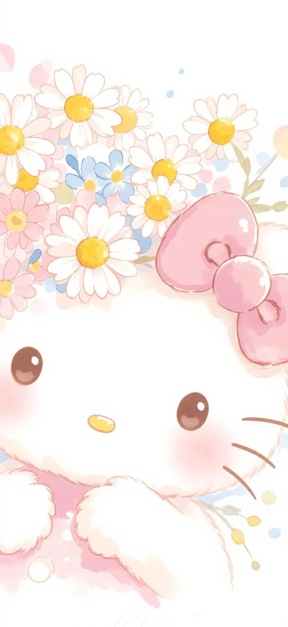 KT猫 壁纸 卡通 萌图