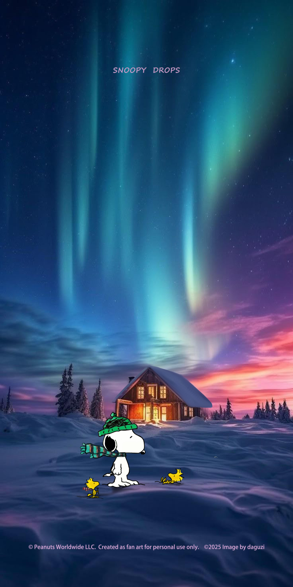 史努比壁纸
图片出处:@DAGUZI玖佐创