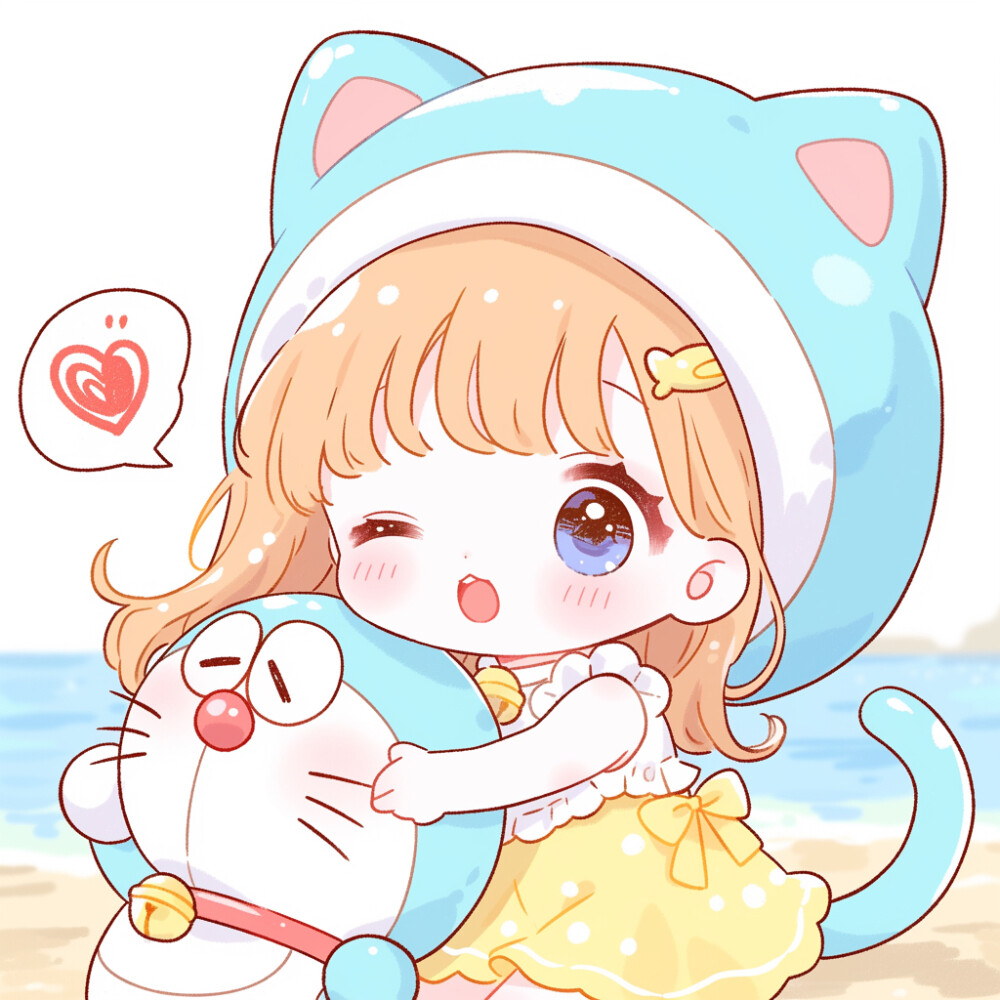 哆啦A梦头像分享
图源：Ai绘图