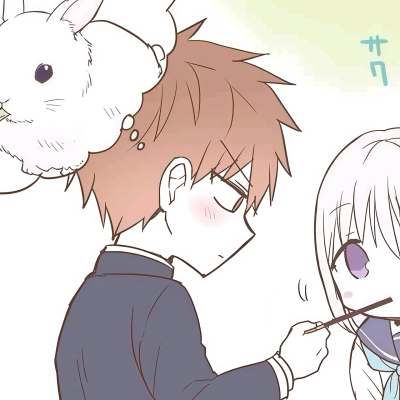 无口的柏田小姐与元气的太田君