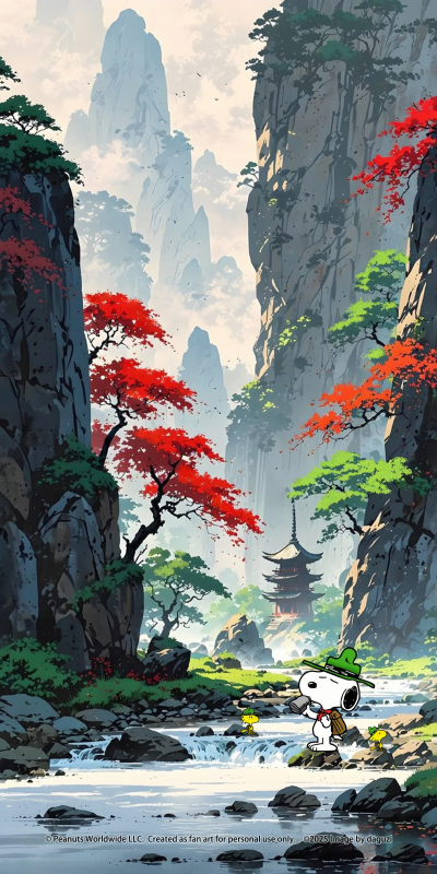 史努比壁纸
图片出处:@DAGUZI玖佐创