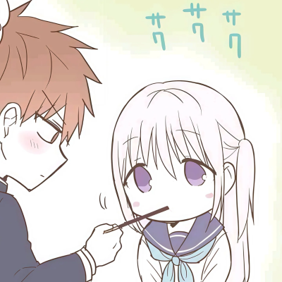 无口的柏田小姐与元气的太田君