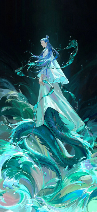 哪吒2之魔童闹海 海报 敖丙