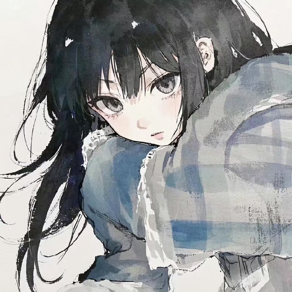 ♡山野桃桃耶♡＃动漫头像＃Wechat头像＃古风头像＃可爱头像＃可爱女头＃手绘头像＃情侣头像＃黑白头像