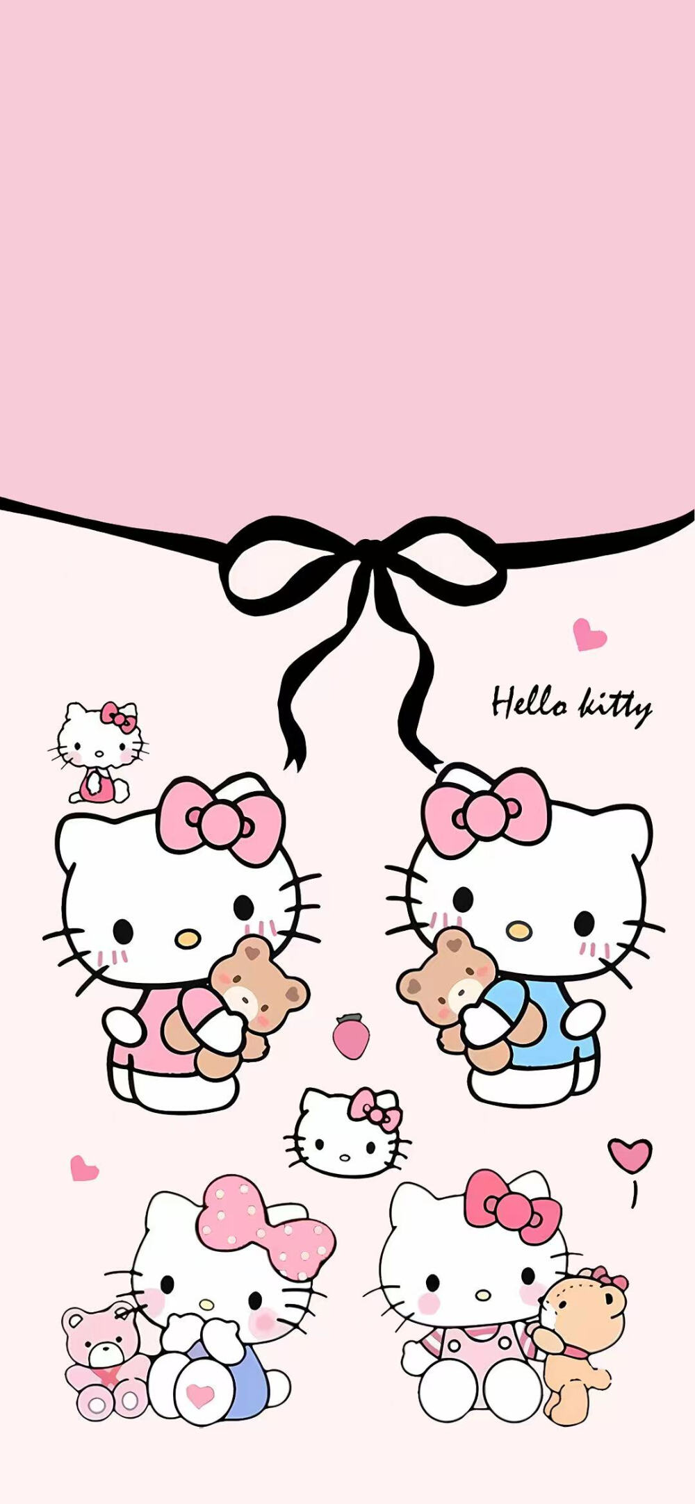 hello Kitty手机平板壁纸