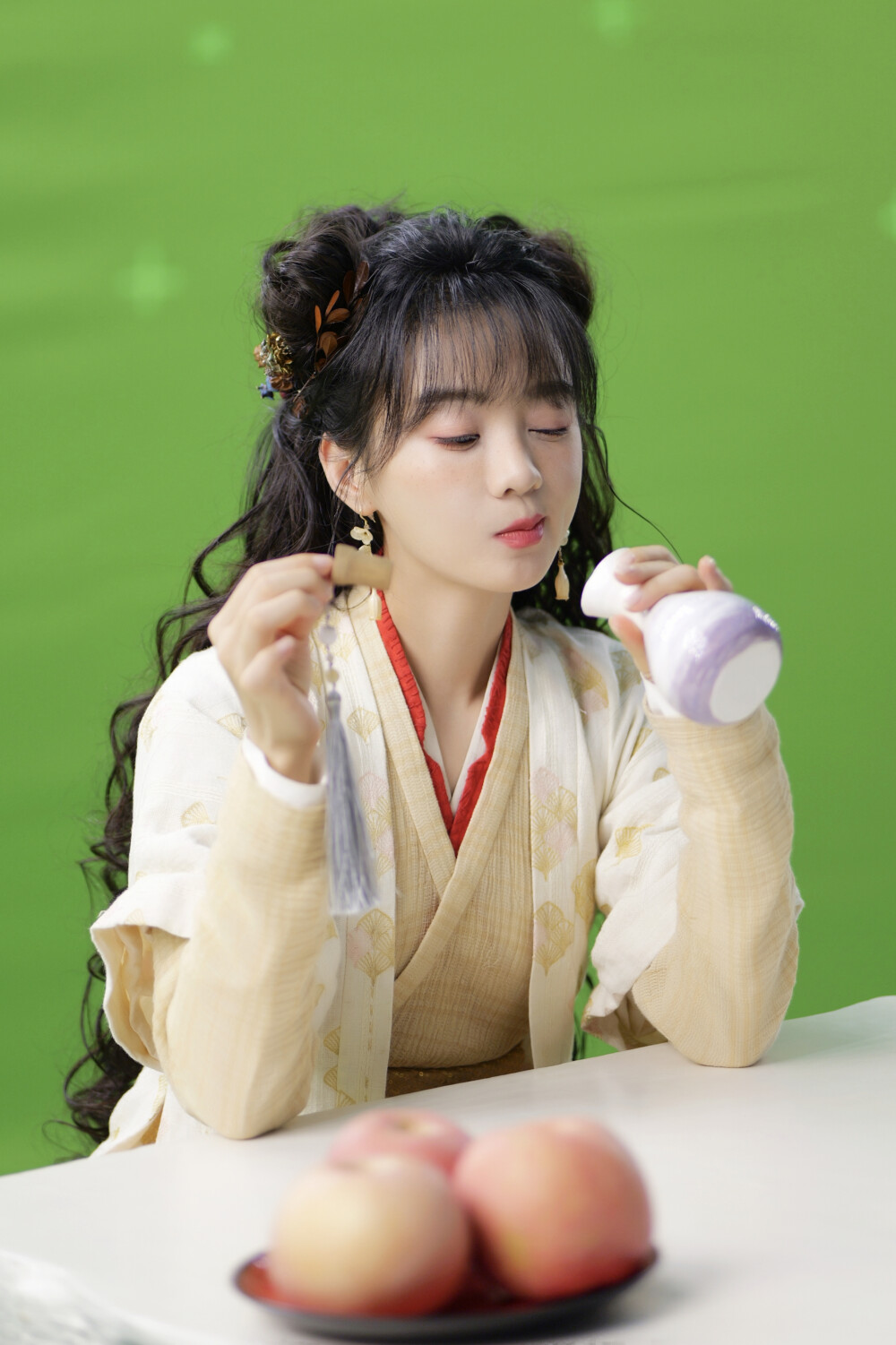 落花时节又逢君 红凝