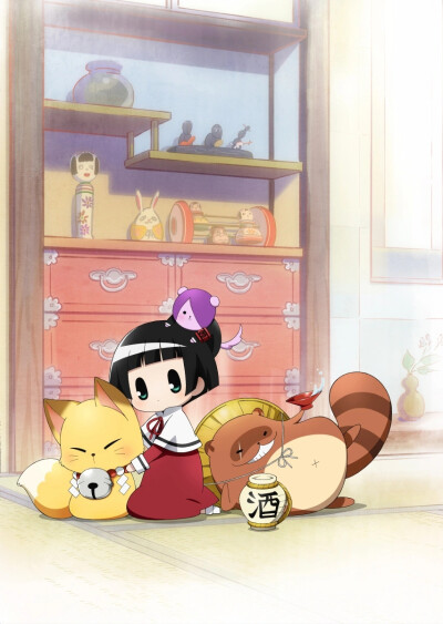 银仙 市松小雏 狗神 狸猫信乐