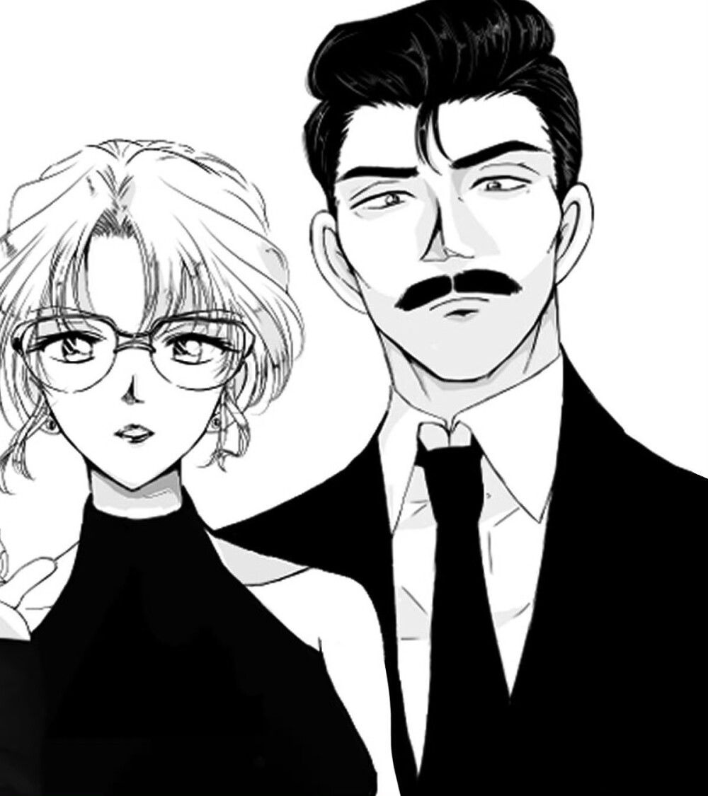 工藤夫妇和毛利夫妇
画师：rio_raspberry