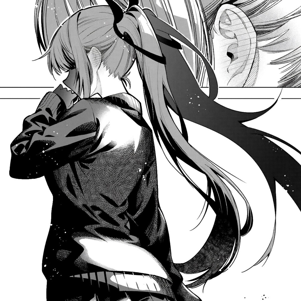 黑白漫画/女生头像