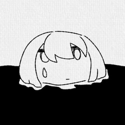 黑白漫画/女生头像