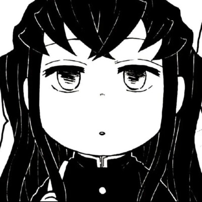黑白漫画/女生头像