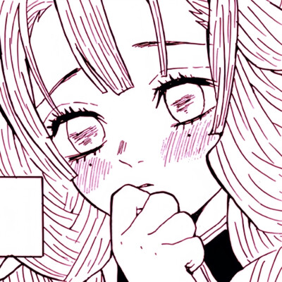 黑白漫画/女生头像