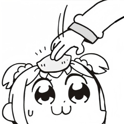 黑白漫画/女生头像