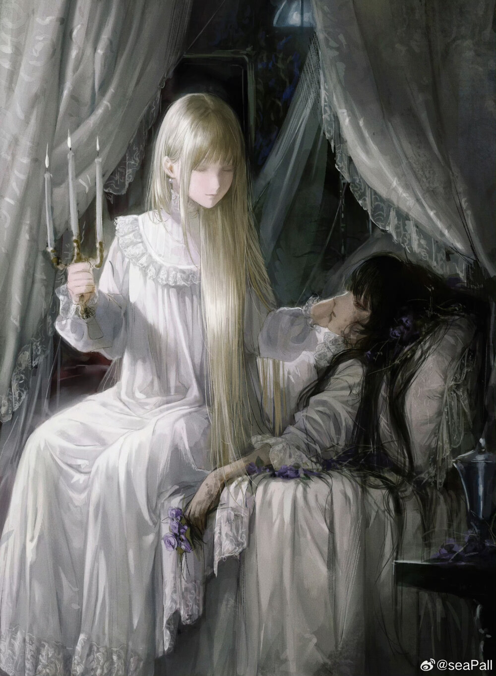 —“致亲爱的A” ​
插画精选｜画师：seaPall