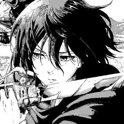 黑白漫画/男生头像