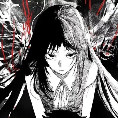 黑白漫画/女生头像