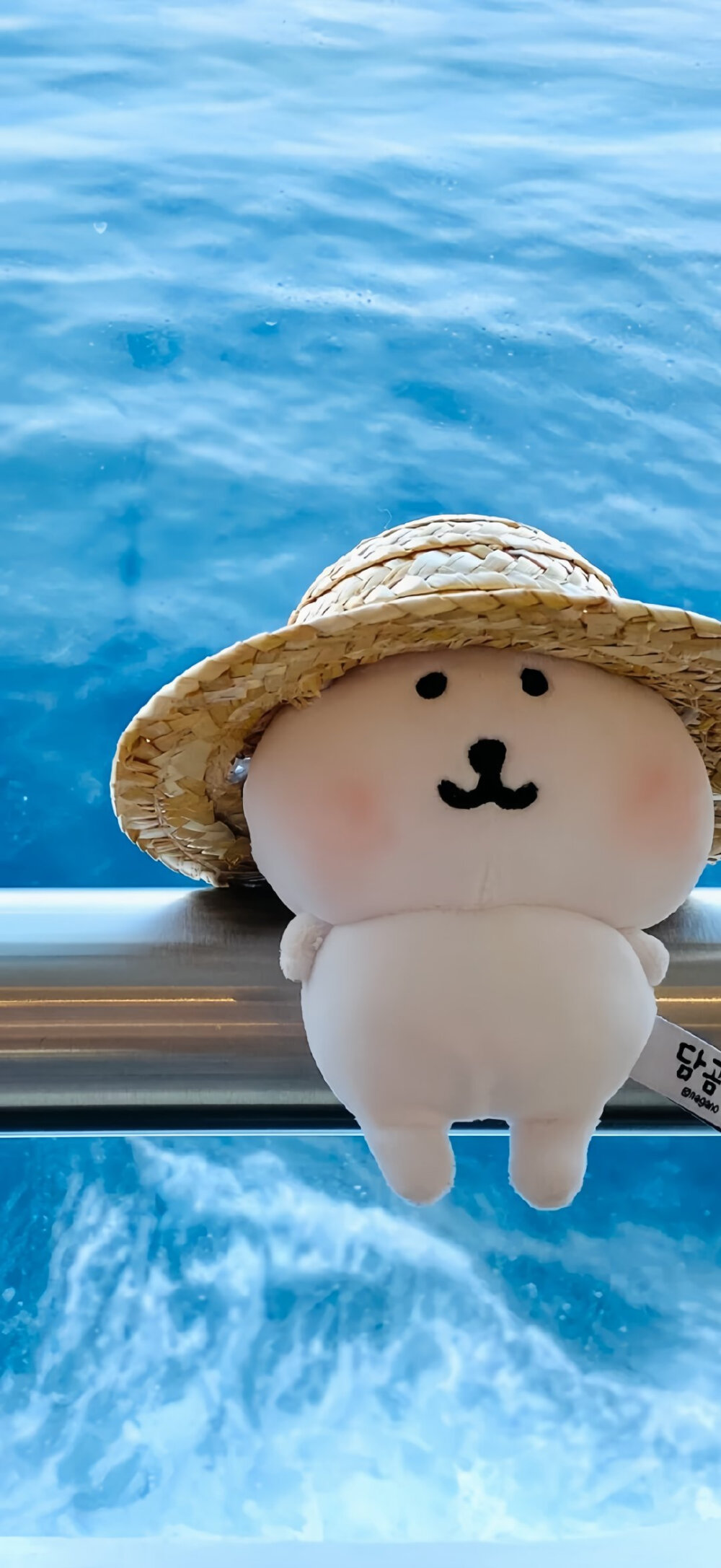 蓝色 夏日 壁纸 锁屏 聊天背景