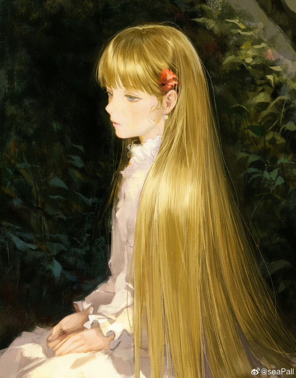 —“致亲爱的A” ​
插画精选｜画师：seaPall