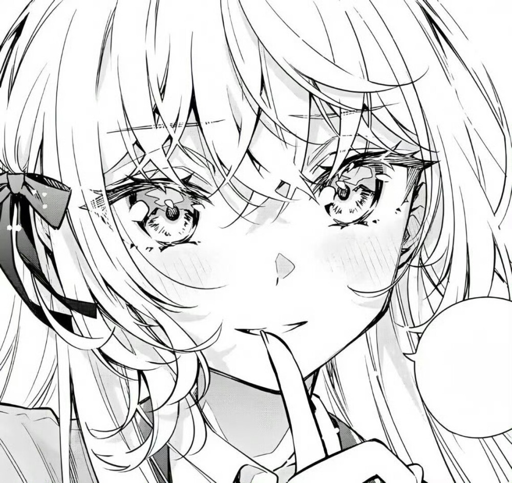 ♡祈兔缘♡＃动漫头像＃Wechat头像＃古风头像＃可爱头像＃可爱女头＃手绘头像＃情侣头像＃黑白头像