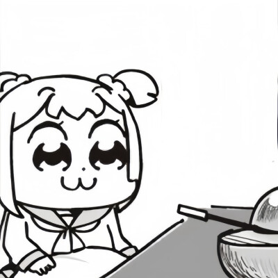 黑白漫画/女生头像