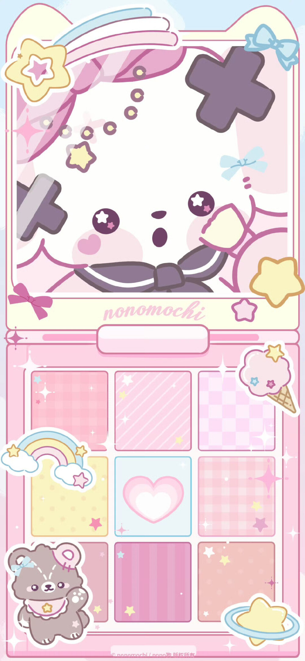 可爱nono狗壁纸套图