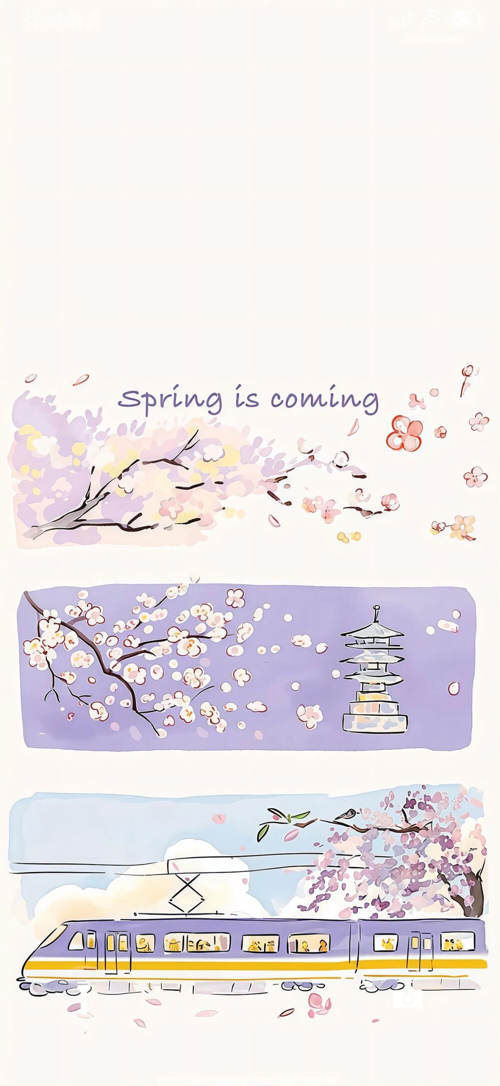 动漫场景壁纸，插画壁纸
