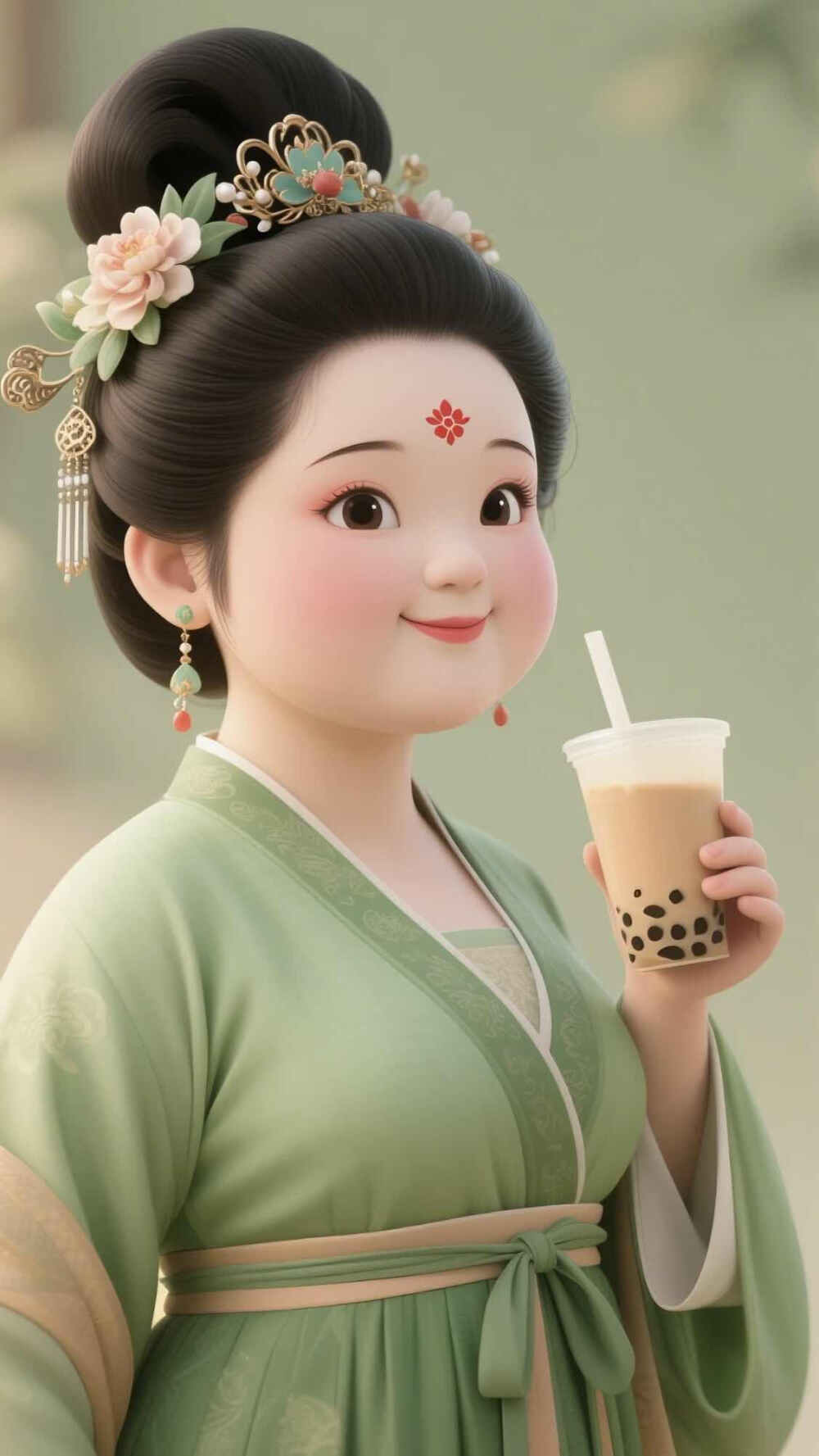 精致的猪猪女孩