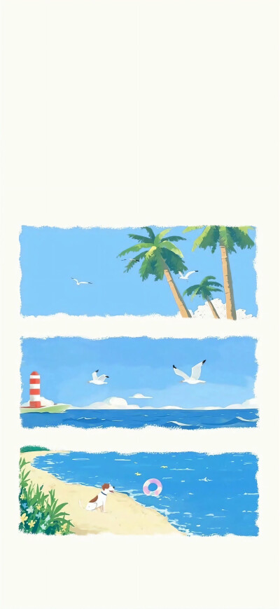 动漫场景壁纸，插画壁纸