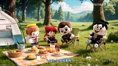 旺旺家族过五一