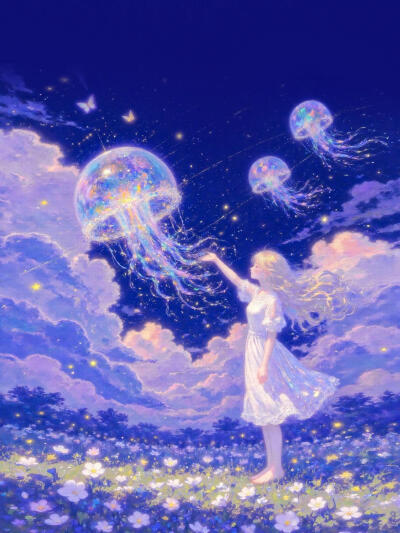 梦幻水母