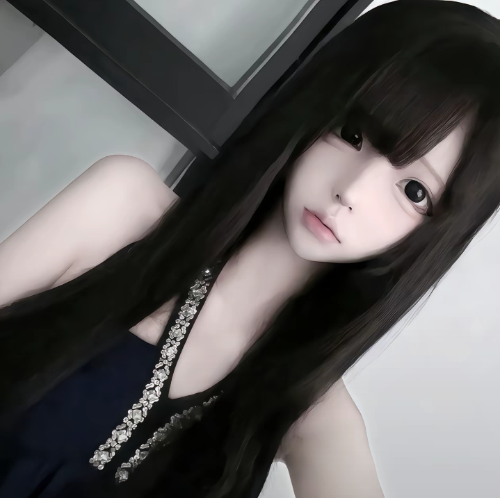 忧郁女头.