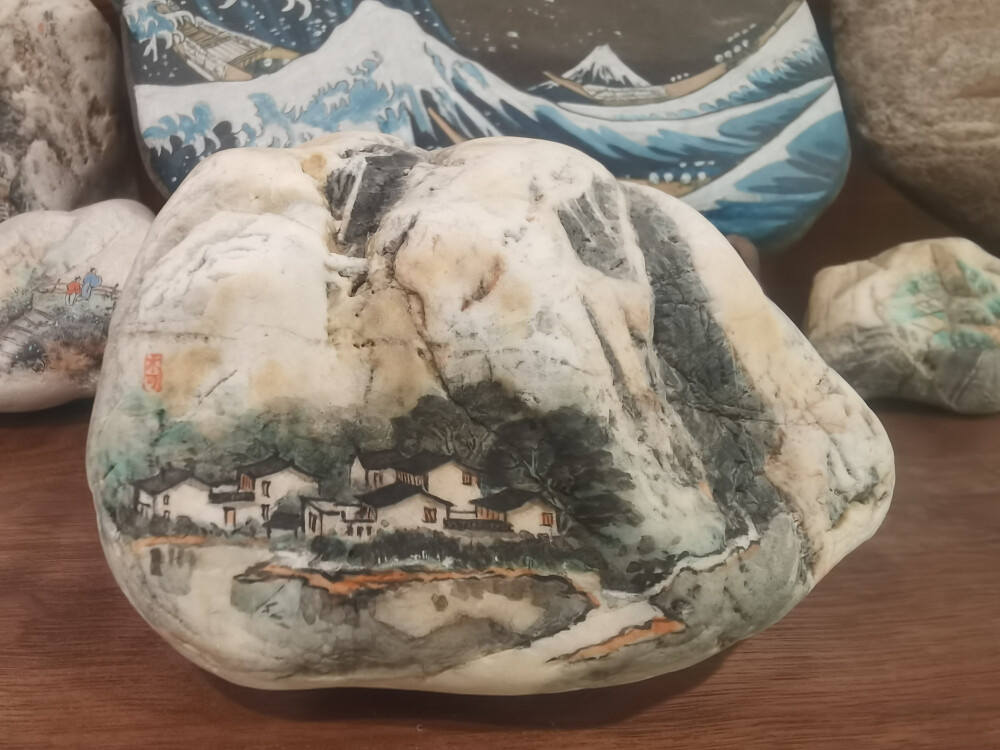 木可石头画