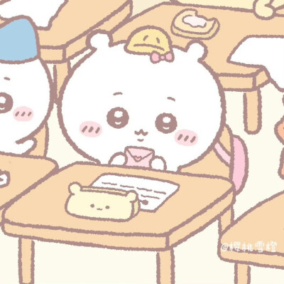 上自习课的chiikawa 崽们