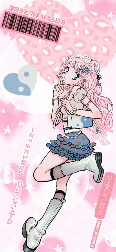 动漫粉色壁纸，超美