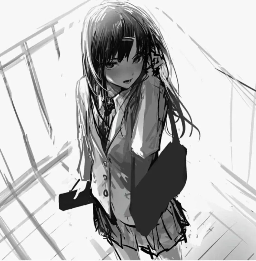 黑白女漫