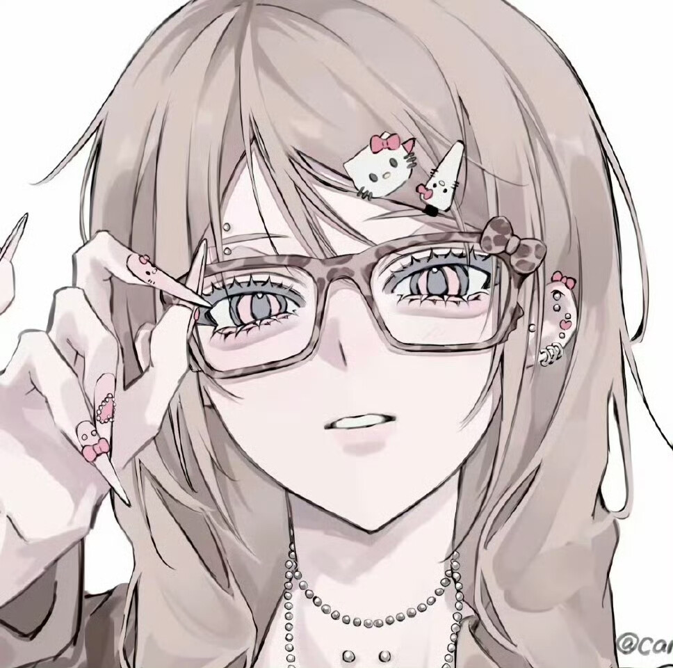 ♡祈兔缘♡＃动漫头像＃Wechat头像＃古风头像＃可爱头像＃可爱女头＃手绘头像＃情侣头像＃黑白头像