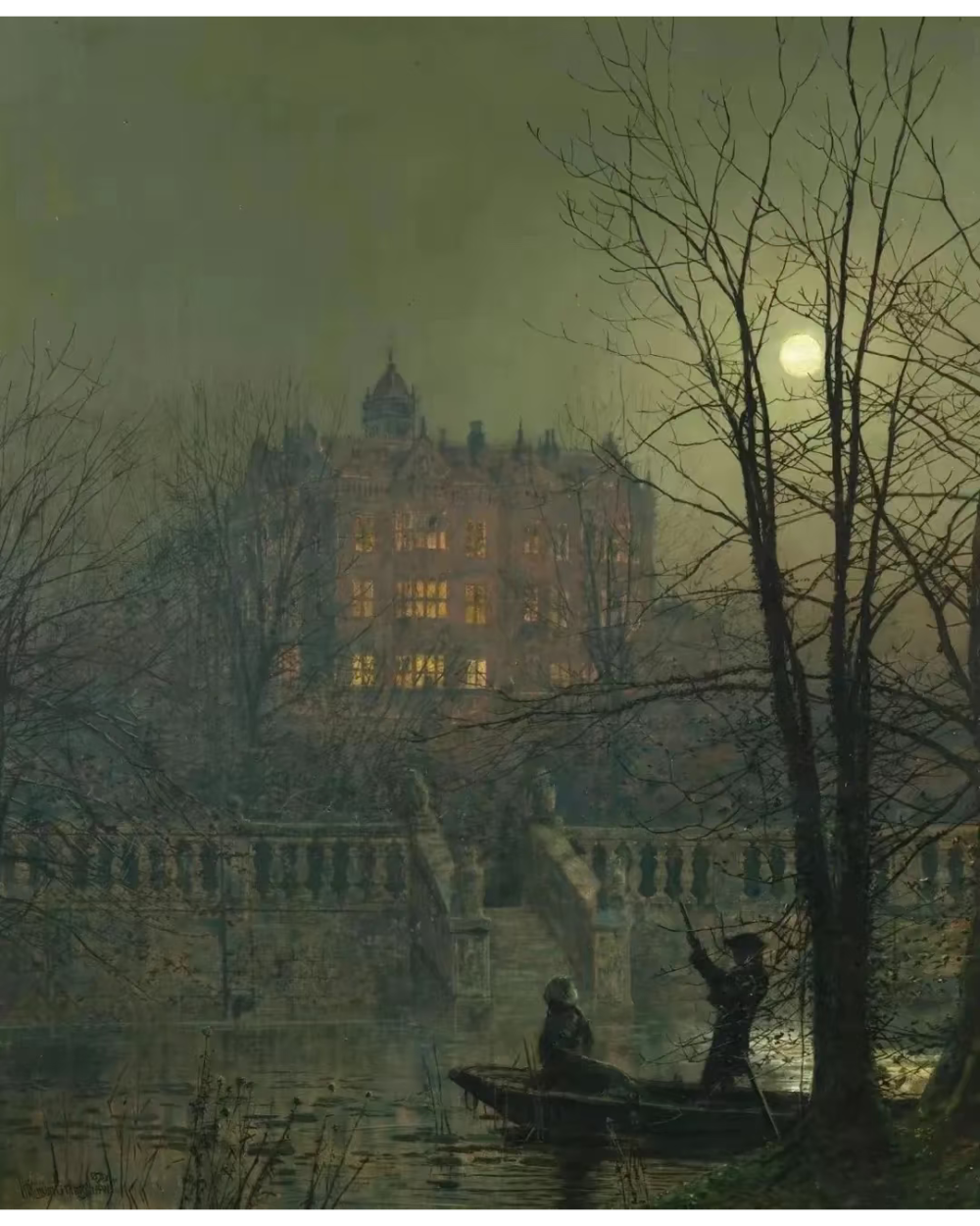 格里姆肖，19世纪月光画大师