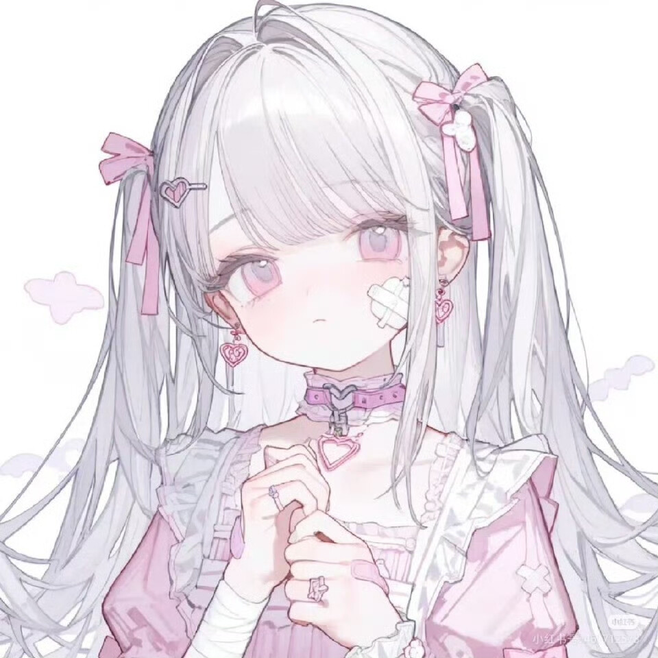 ♡祈兔缘♡＃动漫头像＃Wechat头像＃古风头像＃可爱头像＃可爱女头＃手绘头像＃情侣头像＃黑白头像