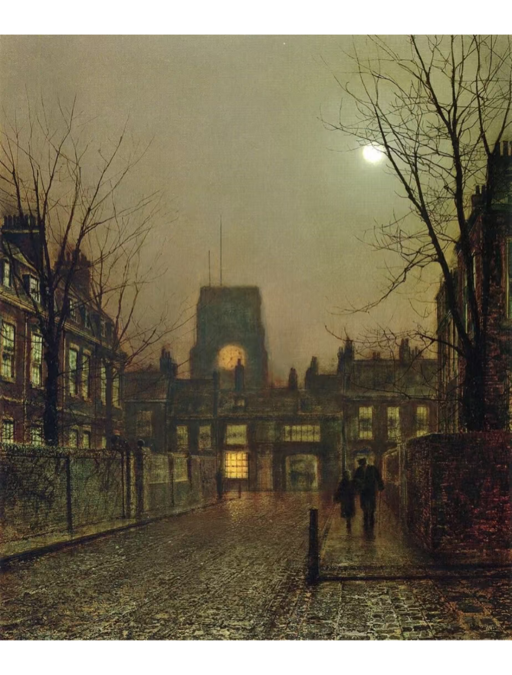 格里姆肖，19世纪月光画大师