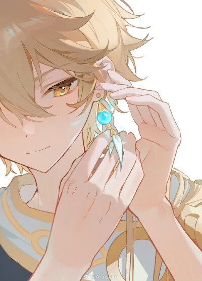 蓝# ​​​原神
画师：Annshiro