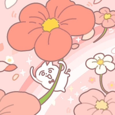 领结猫春日可爱头像
