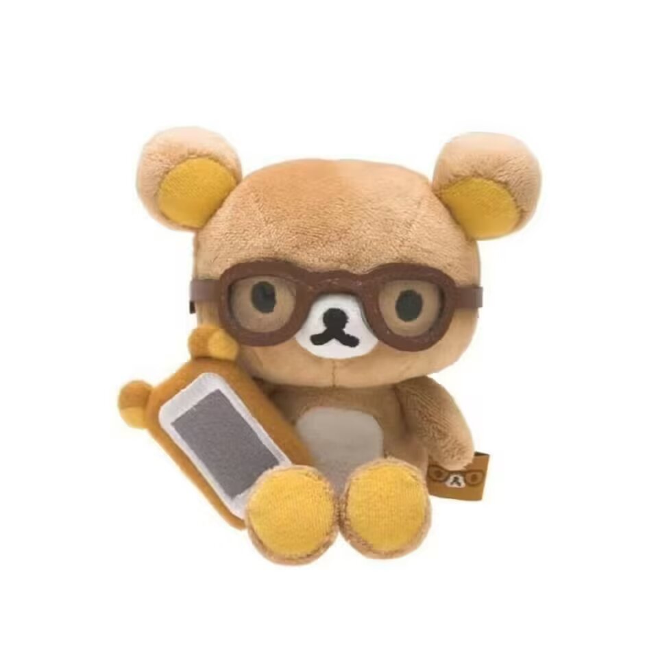 轻松熊可爱白底头像