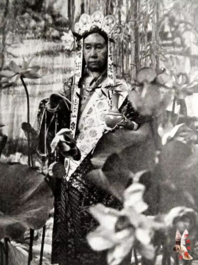 慈禧扮太后写真照