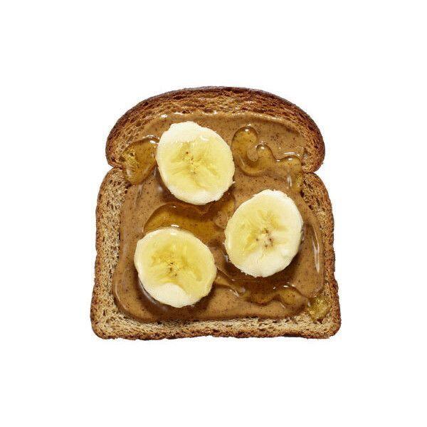 抹了果酱的吐司白底头像