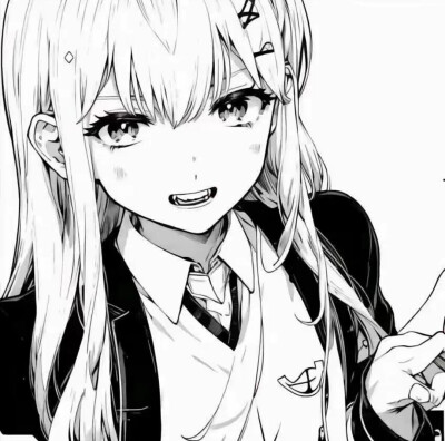 黑白女漫