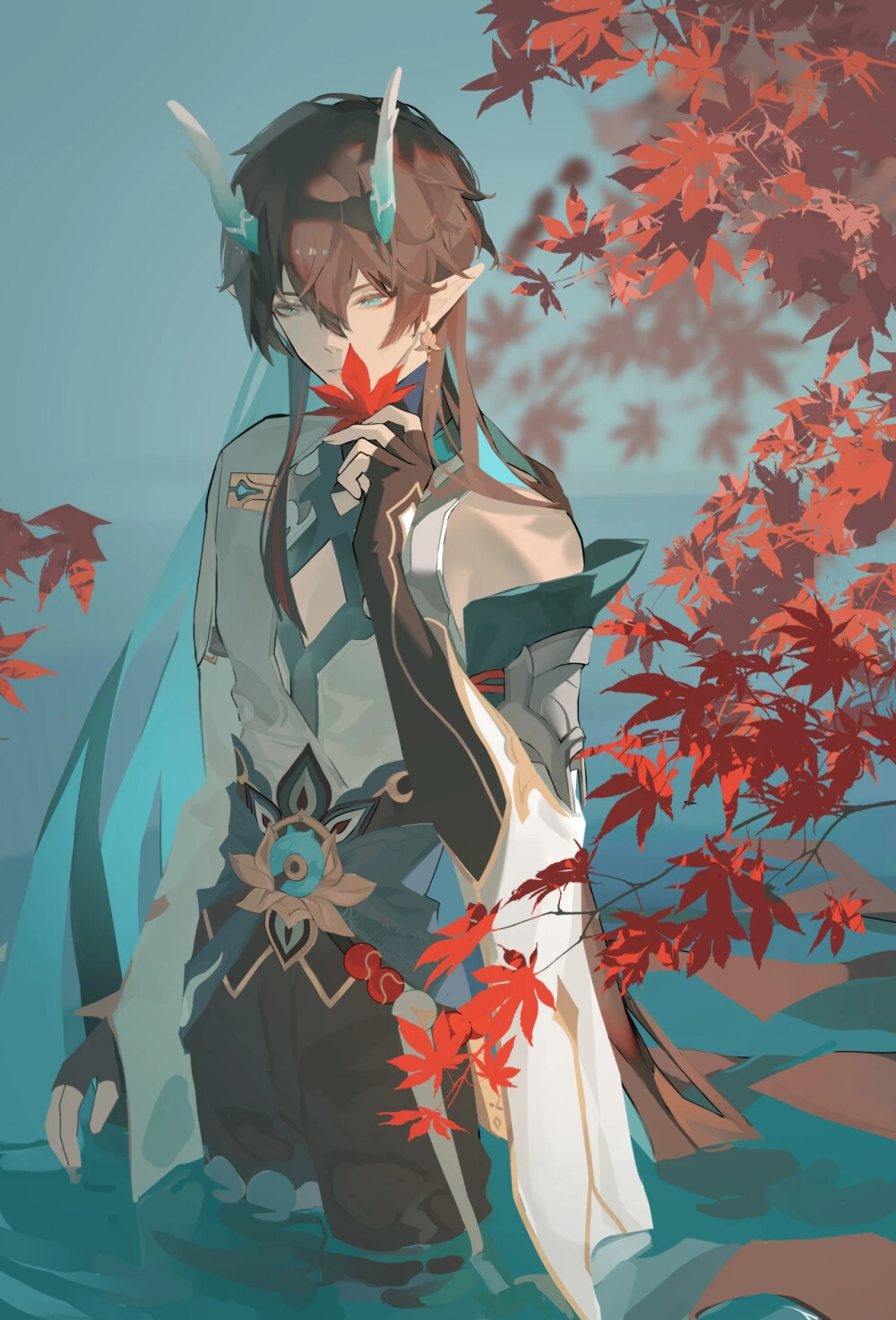 饮月