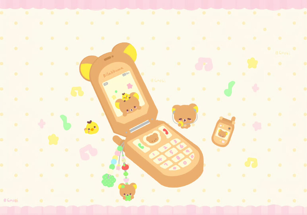 轻松熊iPad平板壁纸​​​