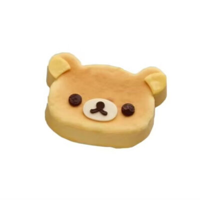 轻松熊可爱白底头像