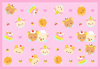 轻松熊iPad平板壁纸​​​